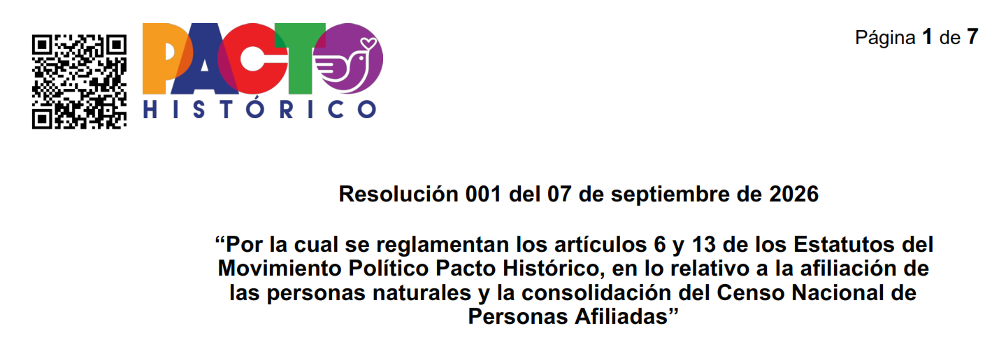 Resolución 01 de 2026: necesaria mas no suficiente.